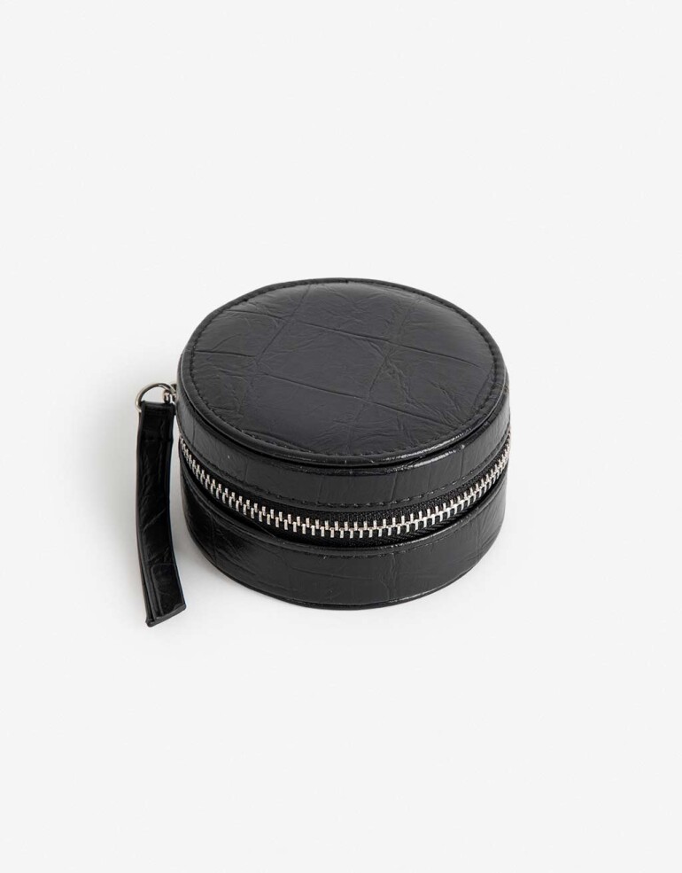 Porta Cosméticos Organizadores Organizador De Bijou - Negro