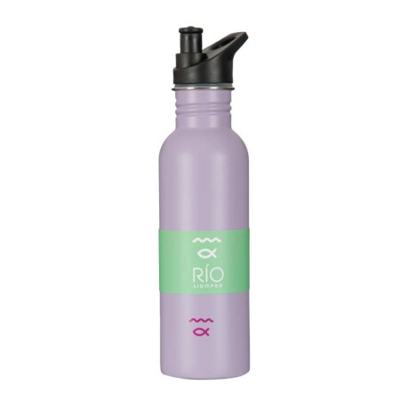 Botella Río con Pico Acero Inoxidable 700ML LILA