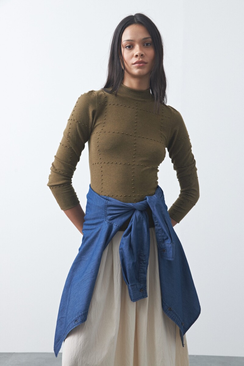 POLERA SOA Verde Musgo