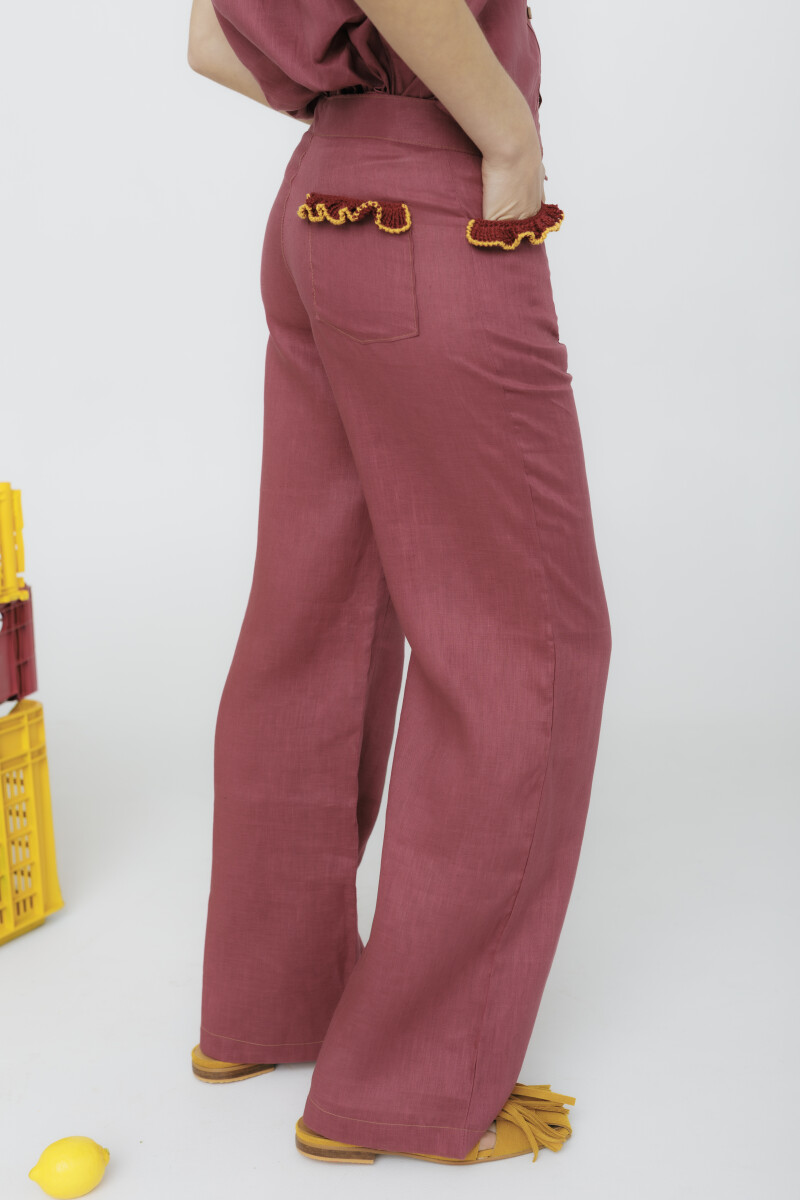 PRE VENTA PANTALON HIGA Morado