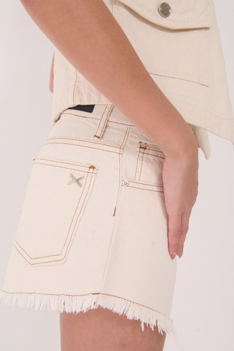 SHORT LEON Crudo