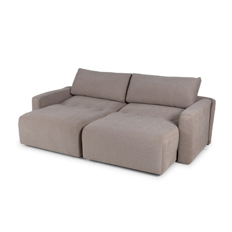 Sofá Cama Empeiro (Retráctil) - Tela Microfibra FX4-11 (Tostado)