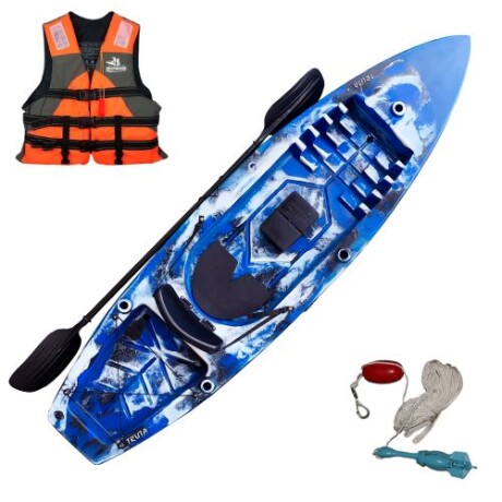 Kayak Caiaker Truta Camo Azul