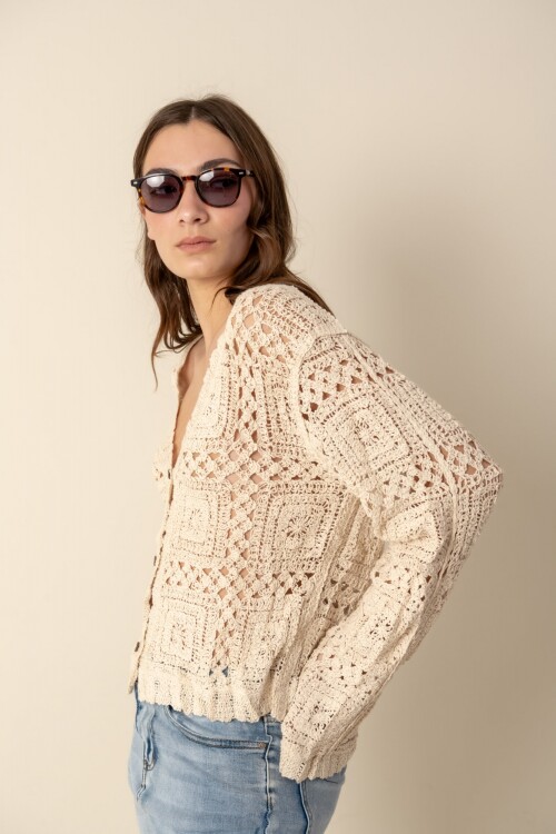 Saco crochet Saco crochet