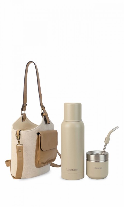 SET MATERO FILIPINAS TOPO CLARO C/CREAM