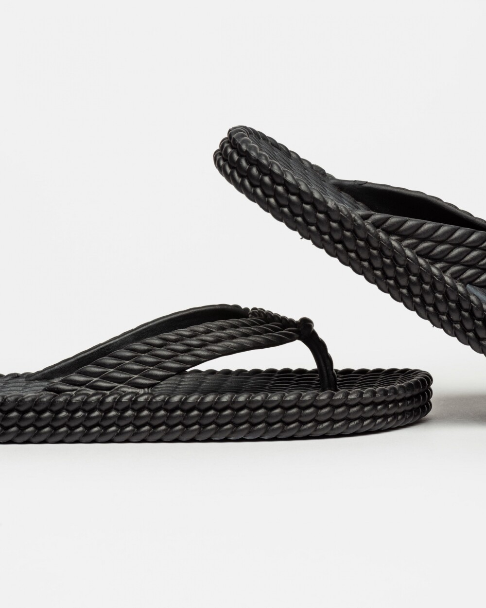 Flat Summer en full plastic Negro