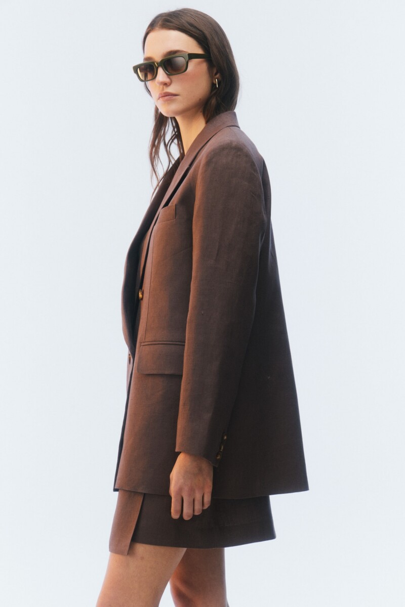 BLAZER MERI Chocolate