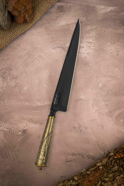 Cuchillo forjado, Cabo Alpaca Cuchillo forjado, Cabo Alpaca