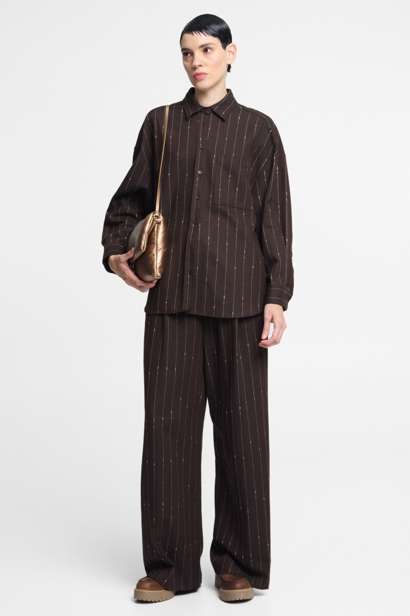 CAMISA Marron