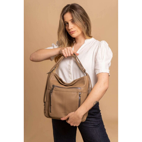 Bandolera Calendula Topo