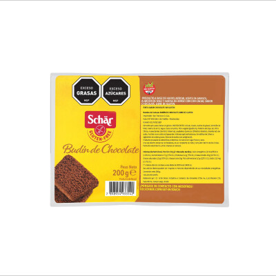 Budin de chocolate 200g Schar Budin Chocolate 200g Schar