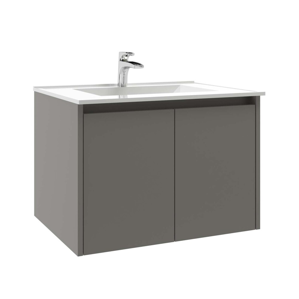MUEBLE DE BAÑO MDF GRIS ALTUS