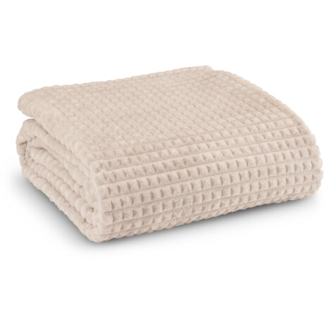 Manta HAGTORN fleece 140x200 beige Beige