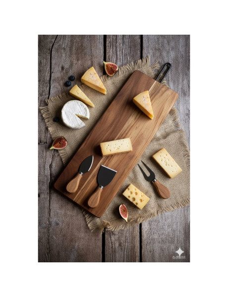TABLA P/QUESO 4PCS 53x16x1.5CM MADERA ACACIA TABLA P/QUESO 4PCS 53x16x1.5CM MADERA ACACIA