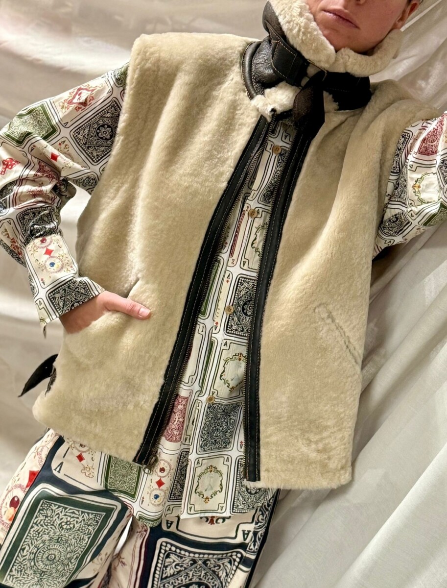 Chaleco Eko - Fur Beige 