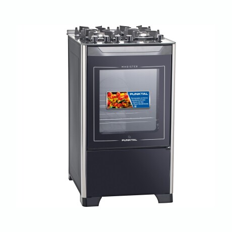 Cocina A Gas PUNKTAL PK-490 G 4 Hornallas Con Grill Cocina A Gas PUNKTAL PK-490 G 4 Hornallas Con Grill
