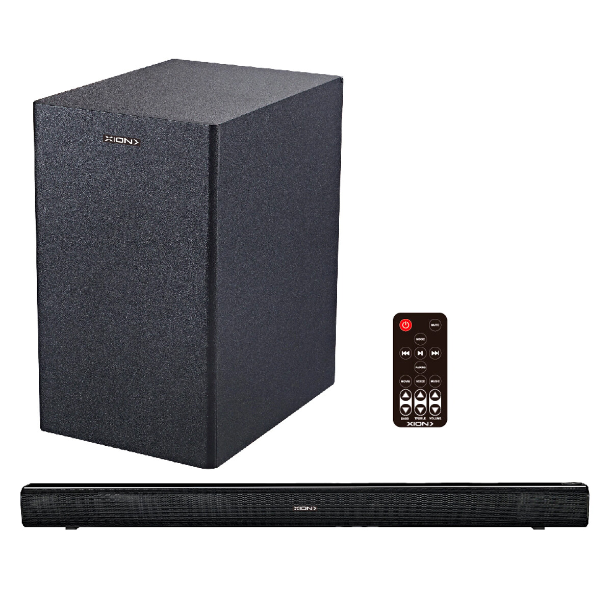 Barra De Sonido Xion Bar90 Subwoofer 2.1 - 5" - BARRA SONIDO XION BAR90 + SUBWOOFER 