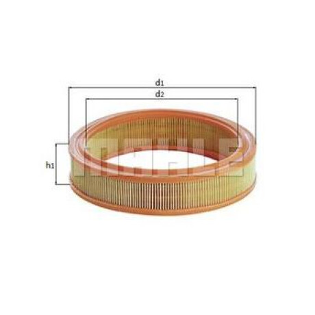 FILTRO AIRE FORD CORCEL-ESCORT-RENAULT 12 =CA.303 MAHLE FILTRO AIRE FORD CORCEL-ESCORT-RENAULT 12 =CA.303 MAHLE