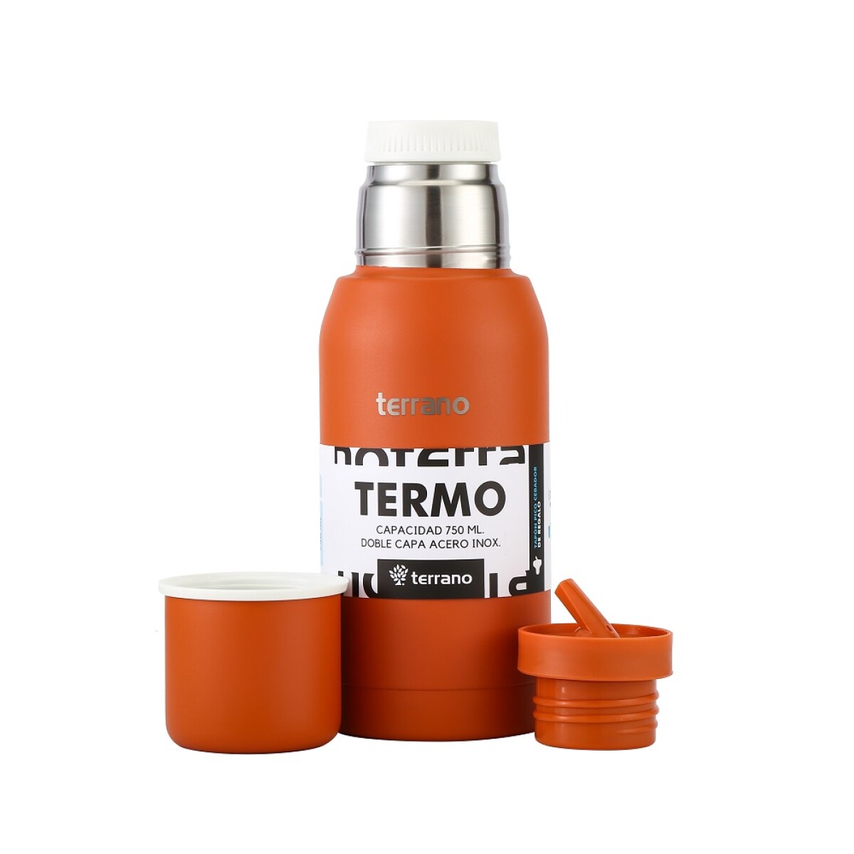 TERMO TERRANO 750ML - TERRACOTA 