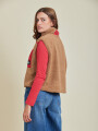 CHALECO UNAI RUSTY Caramelo