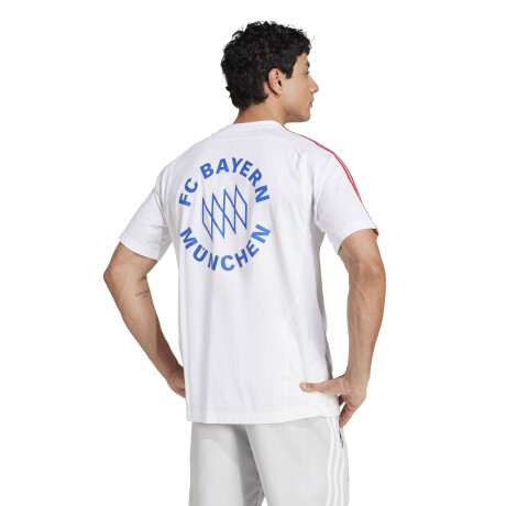 Remera de Hombre Adidas FC Bayern Munich Blanco - Azul - Rojo