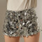 Short Minito Plateado