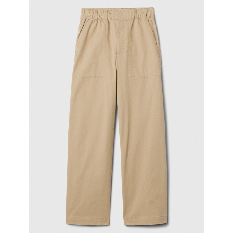 V-EASY WIDE LEG KHAKI KHAKI