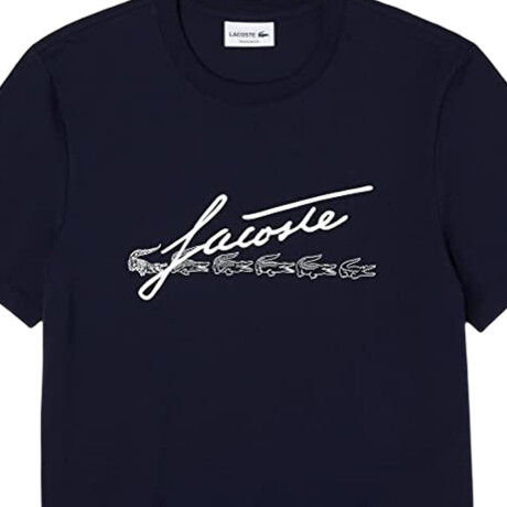 REMERA LACOSTE SIGNATURE AND CROCODILE 166