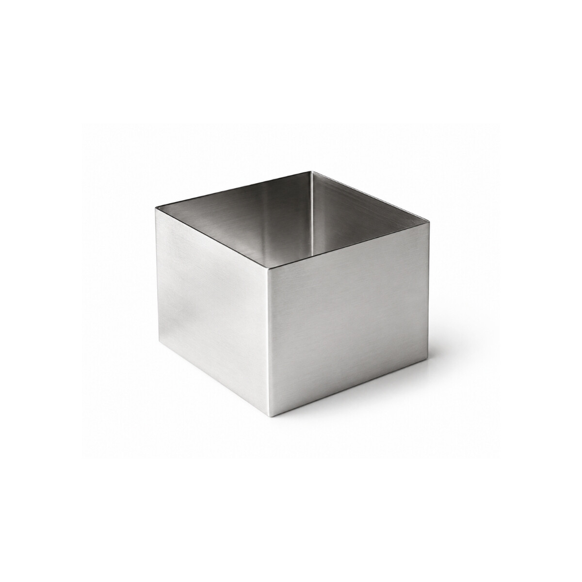 Aro Cuadrado de Acero Inoxidable 6 cm 