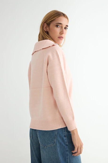 BUZO OLMO 1/2 CIERRE ROSADO