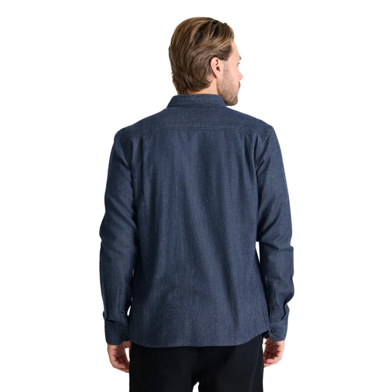 Camisa Roark Scholar Ls Woven - Azul Camisa Roark Scholar Ls Woven - Azul