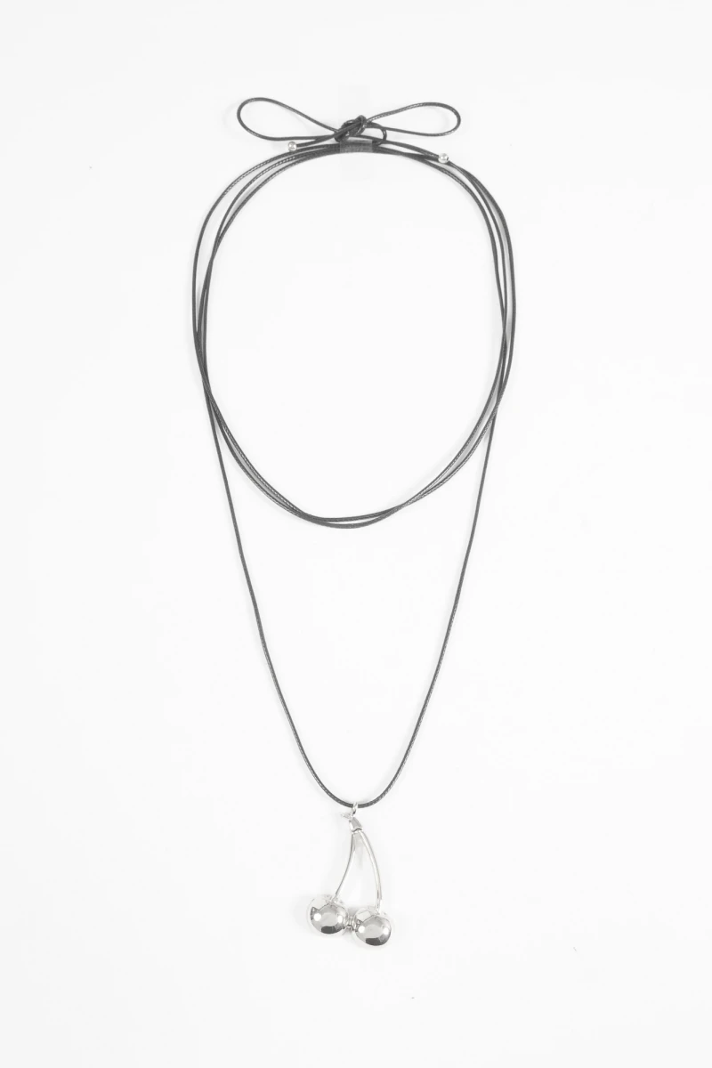 Collar cord dije cherry dorado