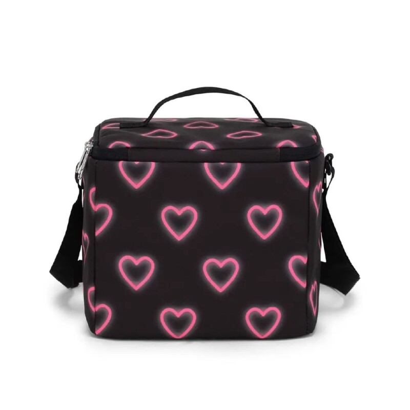 Lonchera Térmica Super Snack Happy Hearts Black