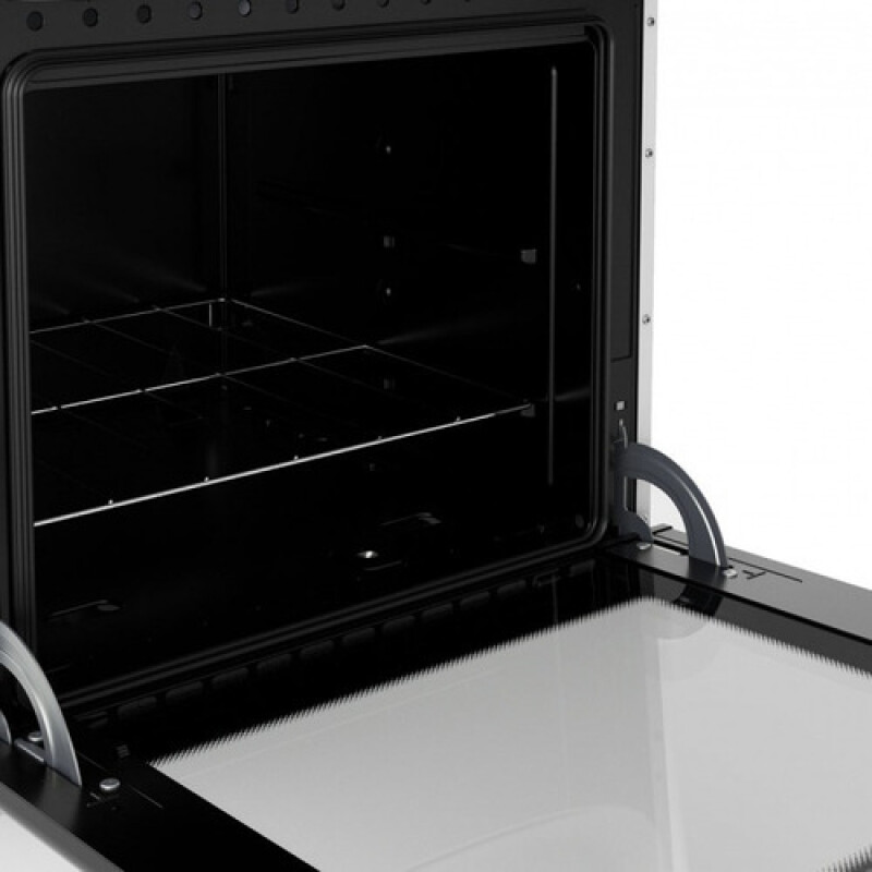 COCINA MUELLER MODERATTO 4 HORNALLAS NEGRA