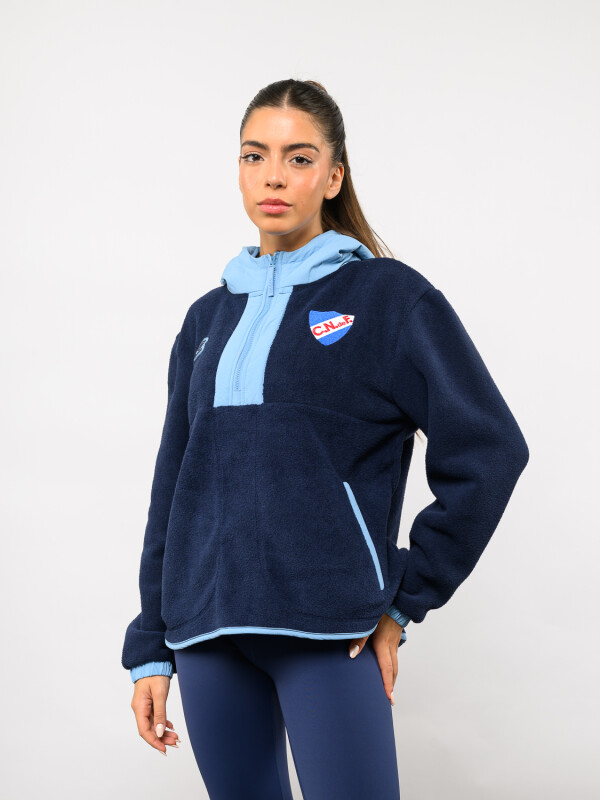 Buzo Polar Medio Cierre Ámbar Nacional Oficial Mujer 001