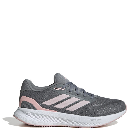 Championes Unisex Adidas Run Falcon 5 Gris - Rosado