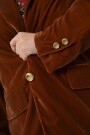 Blazer de fit moderno Marron