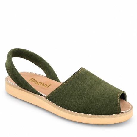 Sandalias verde