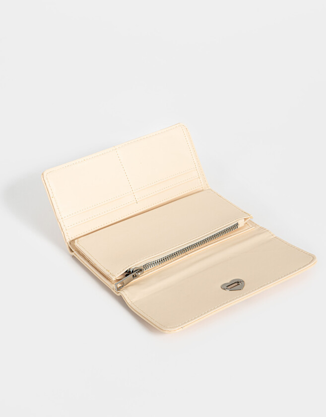 Ficheros Billetera Fichero Solapa - Amarillo Claro