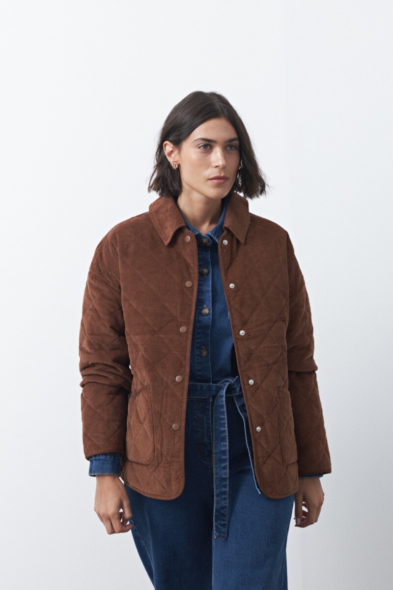CAMPERA CENTERVILLE Marrón Corteza