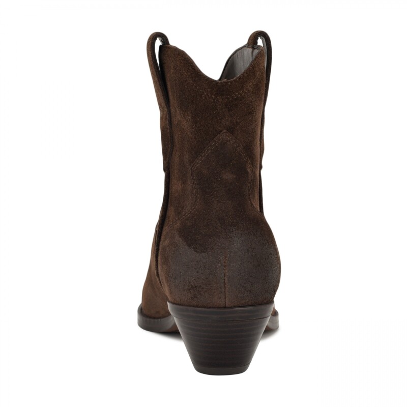 Bootie Abreve Dark Brown