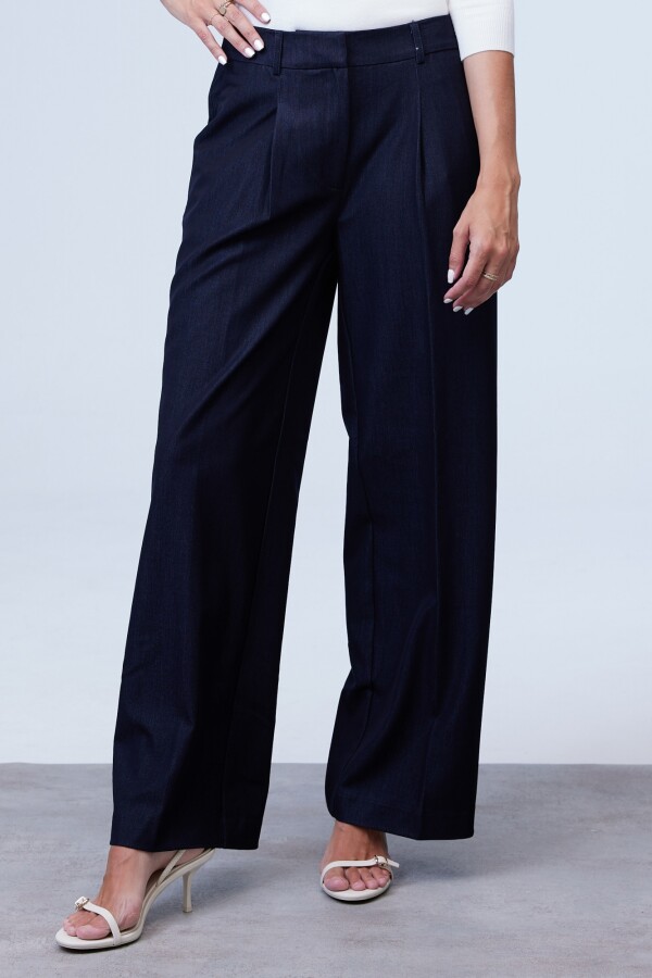Pantalon Denim Wide Leg MARINO