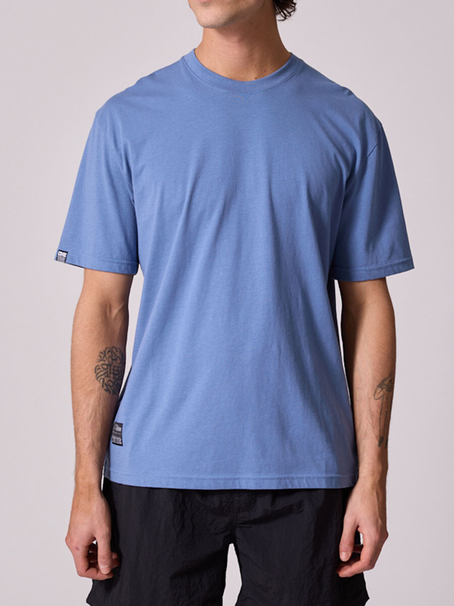 T-SHIRT LAMBRE DIXIE - Azul Piedra 