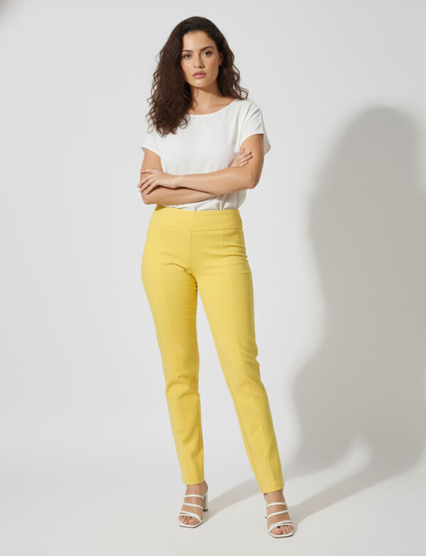 Pantalon Modelador AMARILLO