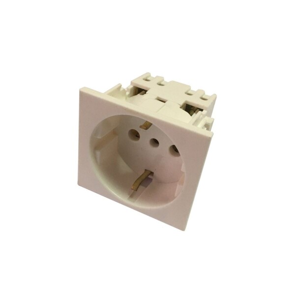 MODULO TOMA SCHUKO BLANCO RICHI Modulo Toma Schuko Blanco Richi