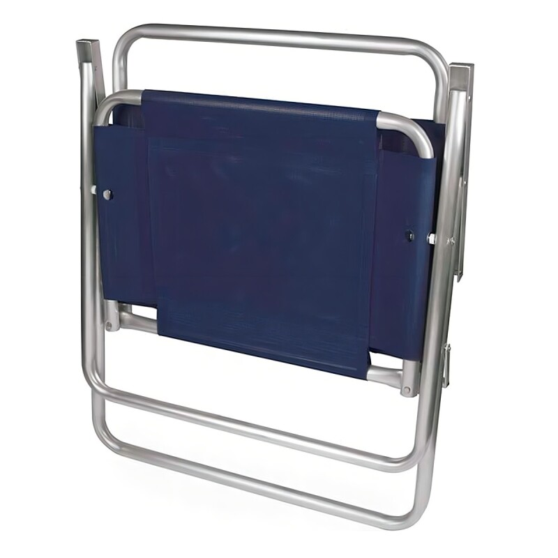 Silla Alta Aluminio Playa Extra Reforzada Hasta 140 Kg. Mor Color Azul Silla Alta Aluminio Playa Extra Reforzada Hasta 140 Kg. Mor Color Azul