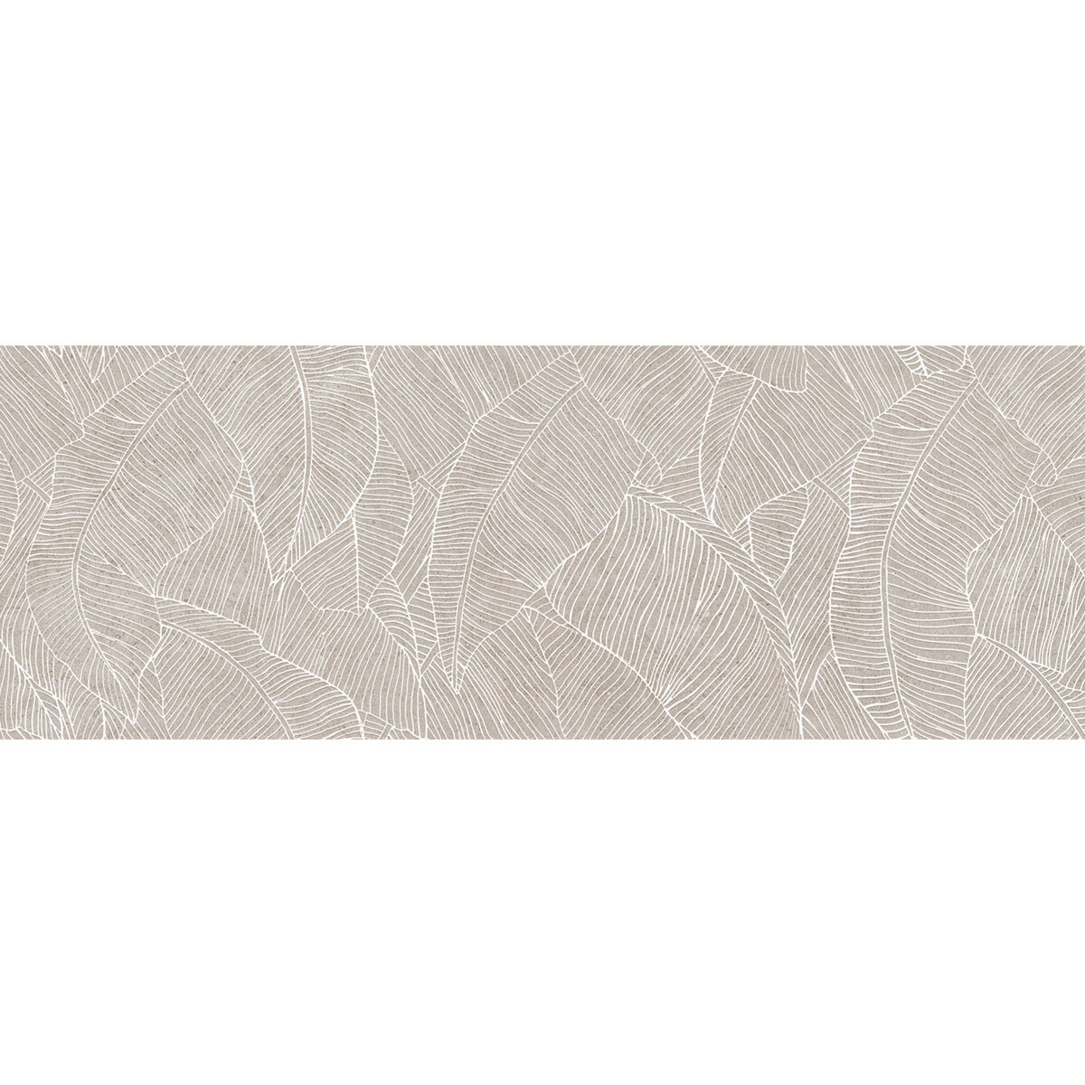 Porcelanato Gris Decorado 33X100Cm Pared 
