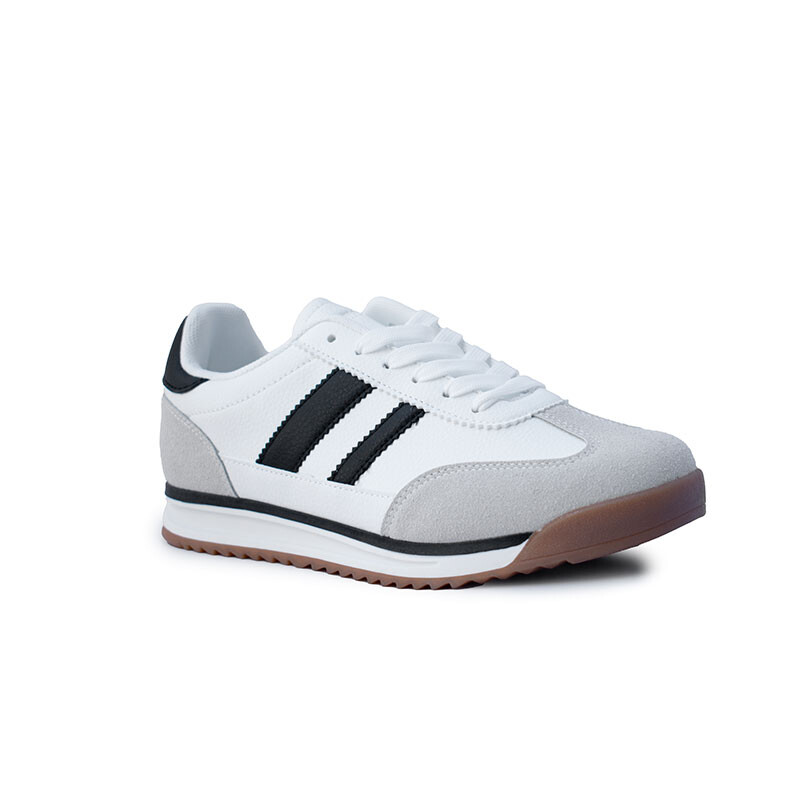 Zapato Dama Panama Jack WHITE/BLACK