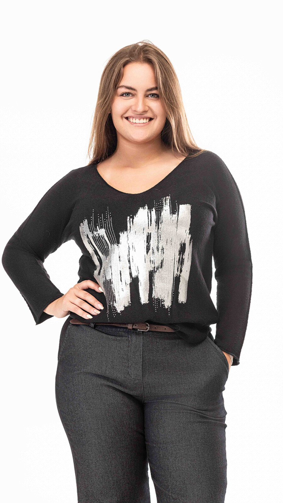 Sweater Madison Negro