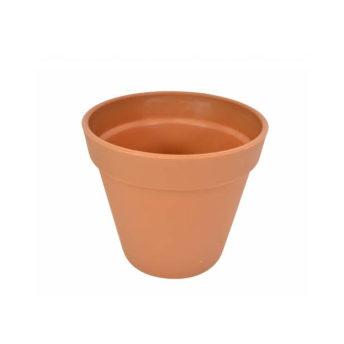 Maceta Plastica 16 X13cm Marron 
